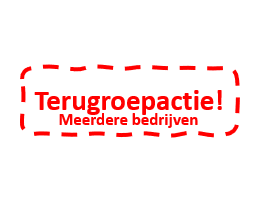 Terugroepactie Diverse supermarkten 